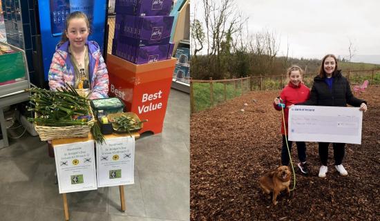 Leitrim girl raises hundreds for Leitrim Animal Welfare selling St Brigid&rsquo;s crosses