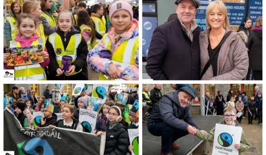 GALLERY: Schools out in force as Leitrim town hosts Fair Trade Parade