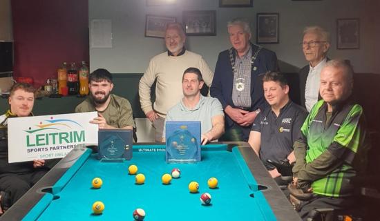 Top Wheelchair Pool players gather in Leitrim for first Champion Cup tournament