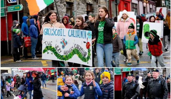 PICTURES: Large crowds at one of Leitrim's earliest St Patrick's Day parades
