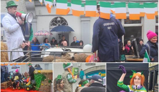 PICTURES: Hugely successful St Patrick's Day parade held in Drumshanbo