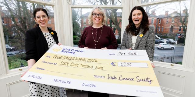 Irish Cancer Society backs free counselling services in Sligo and surrounding areas