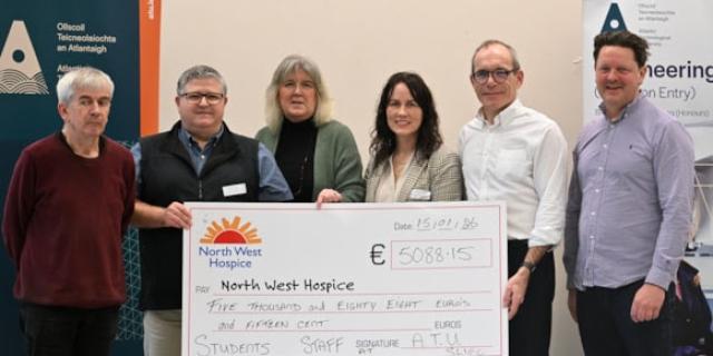 ATU Recycling Drive raises over &euro;15,000 for North West Hospice
