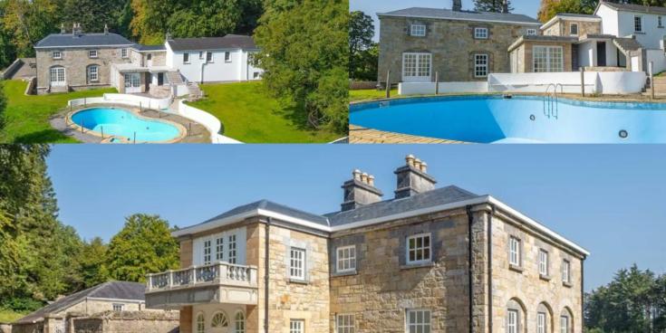 PICTURES: Elegant period home in Leitrim with river and pool goes on sale for €950,000