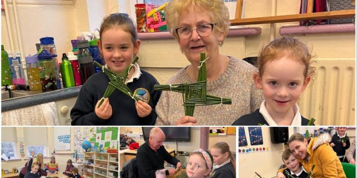 PICTURES: Grandparents celebrate St Brigid's day at Leitrim school