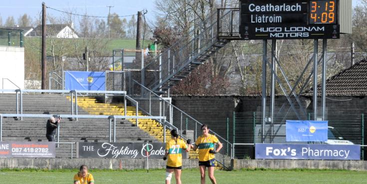 Carlow edge out defiant and battling Leitrim after another titanic extra time struggle in Lidl LGFA NFL Division 4 Final