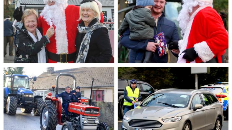Gallery: Santa makes an appearance at the North Leitrim New Year's tractor run for charity
