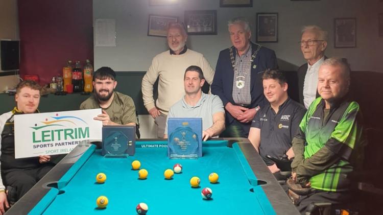 Top Wheelchair Pool players gather in Leitrim for first Champion Cup tournament