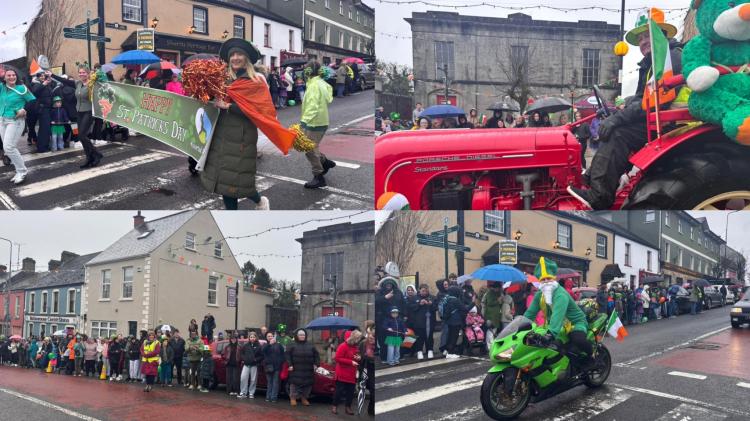 PICTURES: Rain can't damp spirits at Ballinamore St Patrick's Day Parade