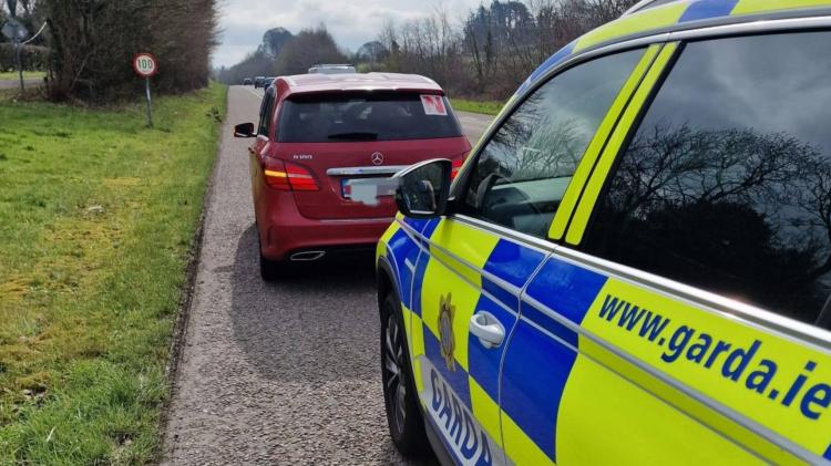 Novice driver caught racing at 154 km/h by Sligo Leitrim garda&iacute;
