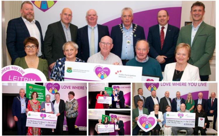 PICTURES: Groups receive Leitrim Love Where You Live awards