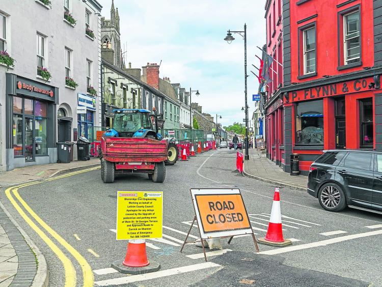 Road works resume today on CarrickonShannon streets Leitrim Observer