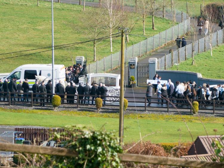 Photos from today's Traveller funeral in CarrickonShannon Leitrim