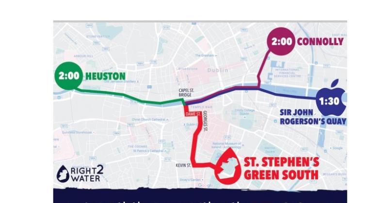 Leitrim people travelling to Dublin for  water charges protest