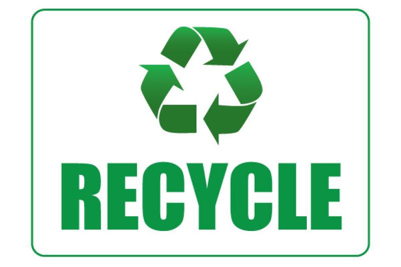Reminder to recycle at Christmas
