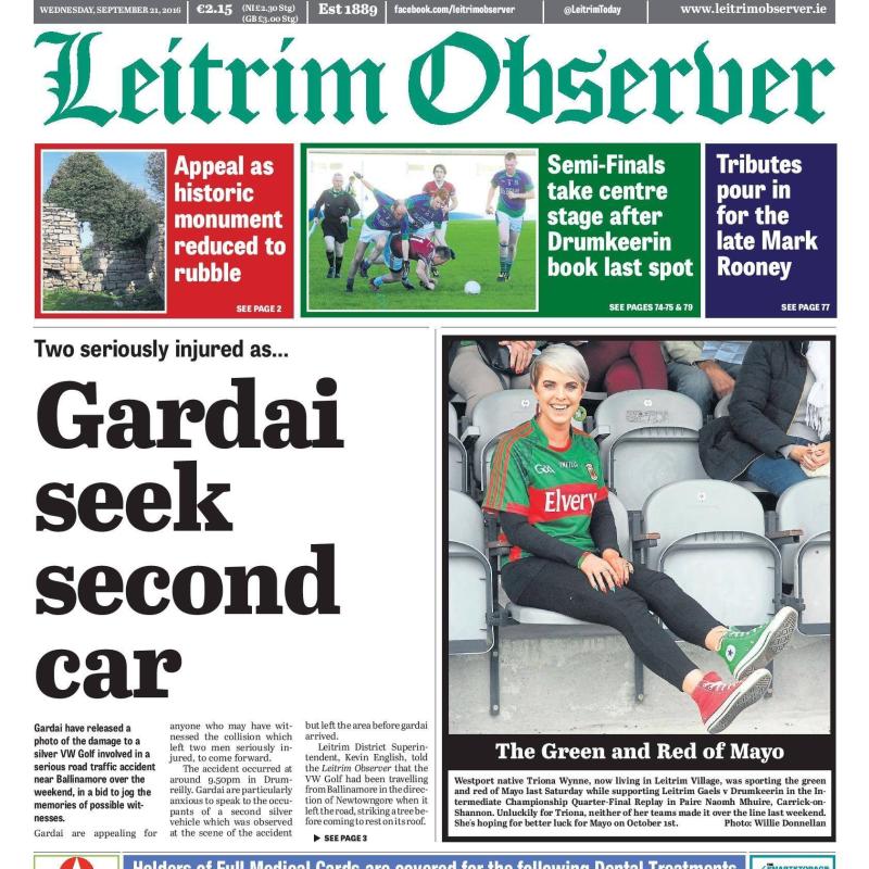 Did you lose last week's Leitrim Observer?