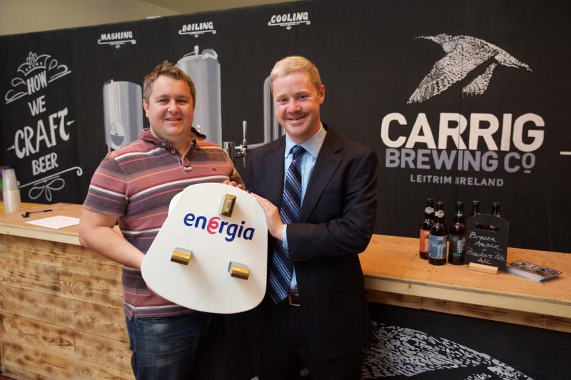 Leitrim's Carrig Brewing Company reduce its carbon footprint 