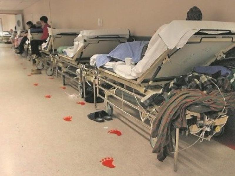 30 patients waiting on trolleys in Sligo University Hospital
