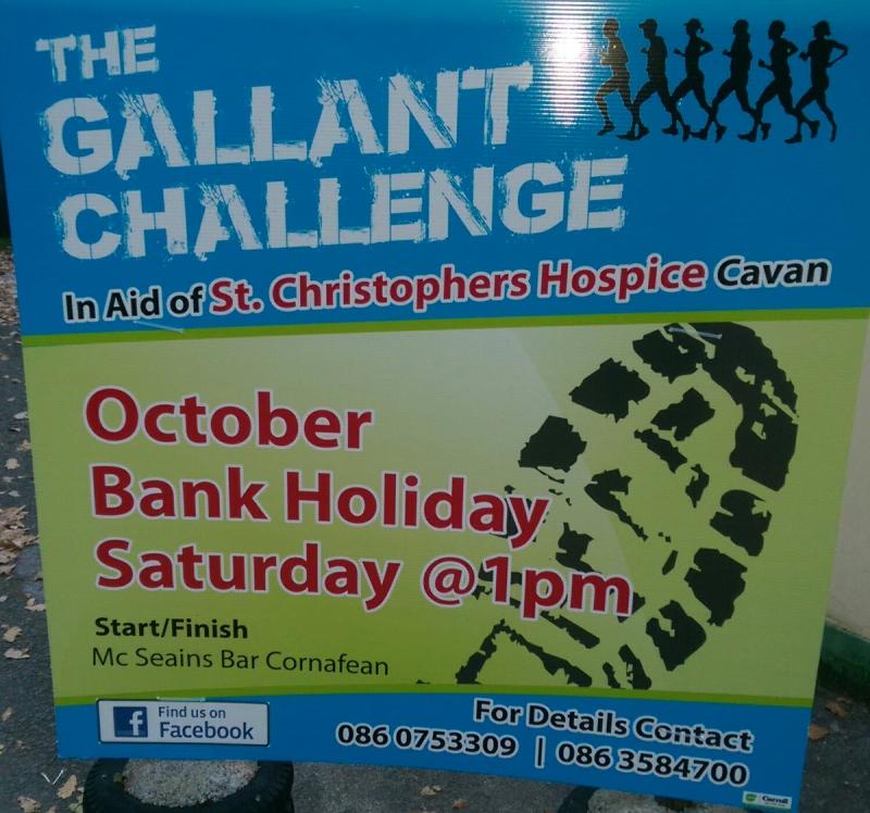 Gallant 5km/10km challenge in aid of St Christopher's Hospice, Cavan