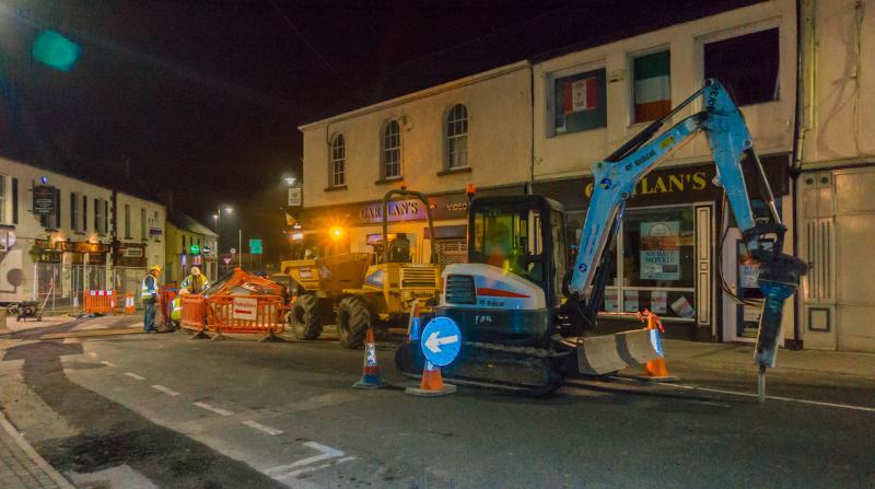Leitrim road works