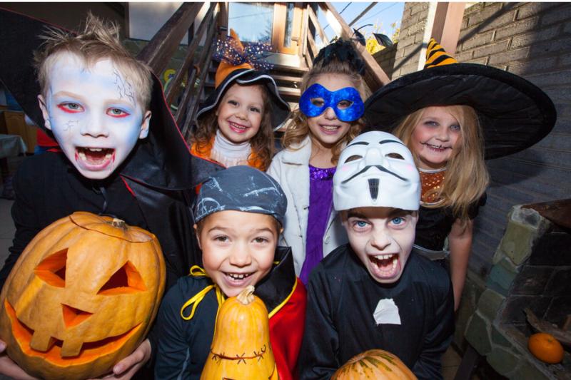 Keep an eye out for zombies,  ghouls and little witches this Halloween