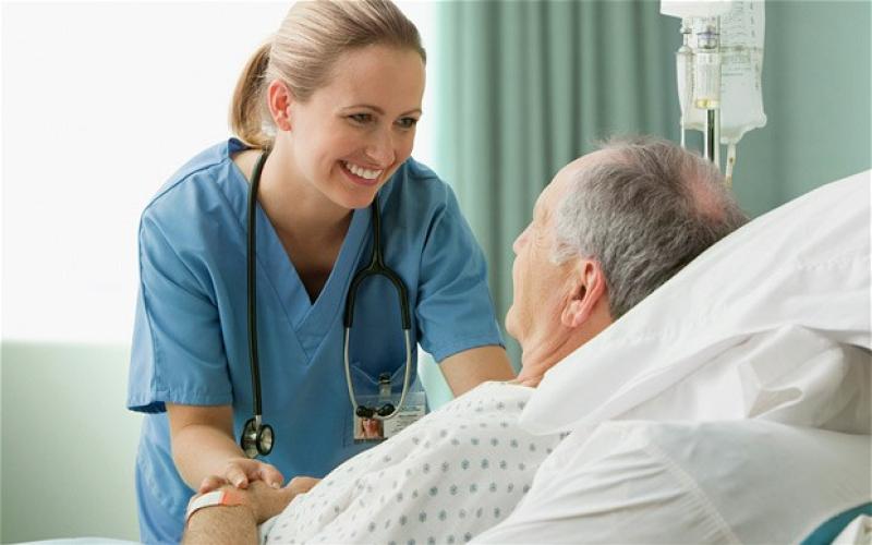 Nurses at work.