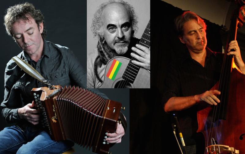 Three musicians in one concert at The Dock