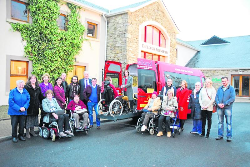 MS Leitrim Branch launch their new bus
