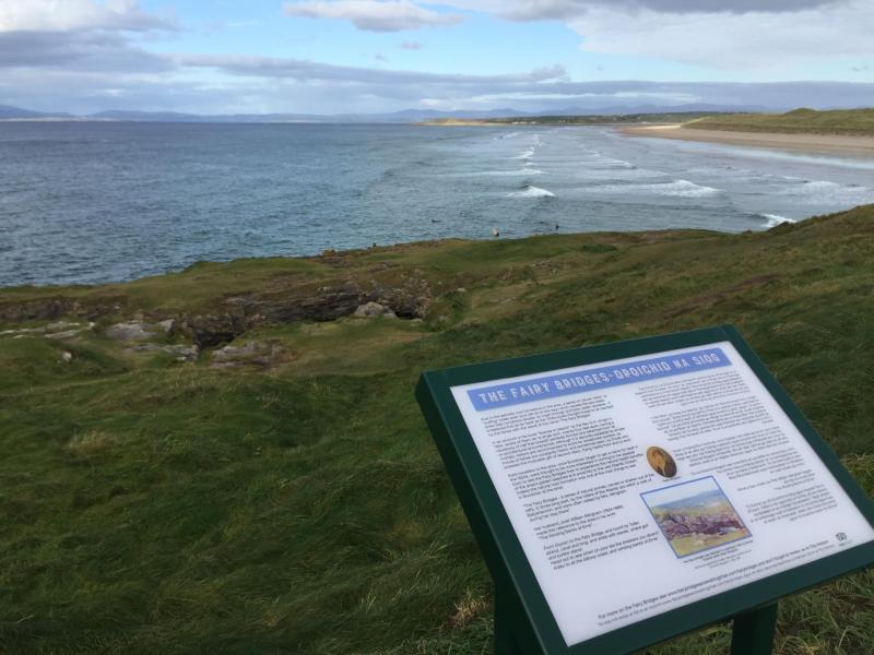 Bundoran's fairy bridges and wishing chair