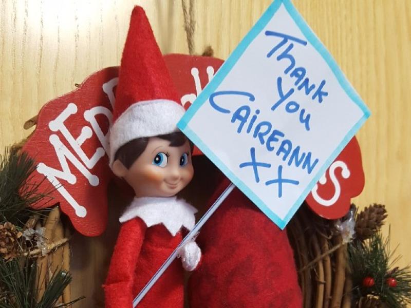 A big thank you to Caireann O'Grady!