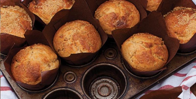 Perfect muffins for breakfast on the run!