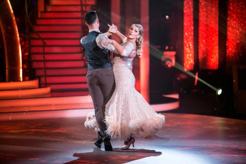 Katherine Lynch transforms into graceful Cinderella on TV