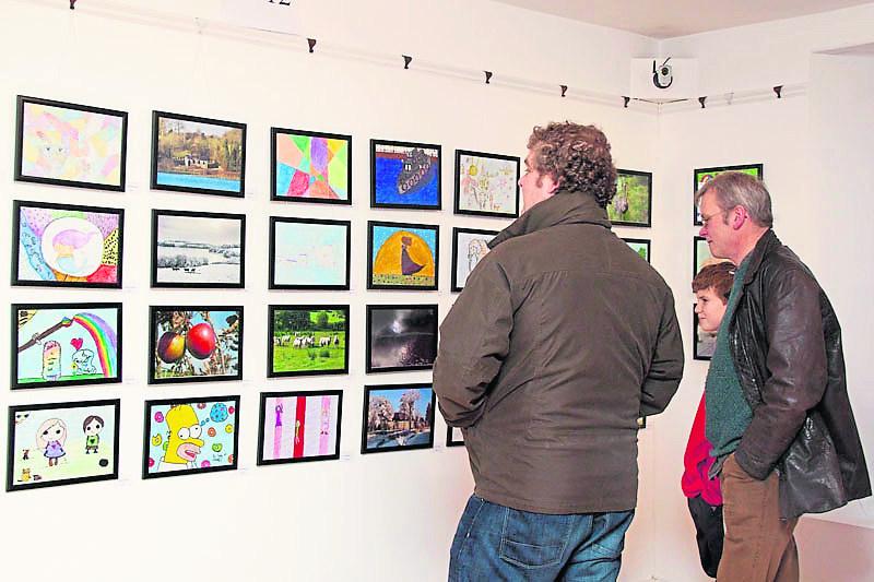 Children's exhibition at Solas Gallery