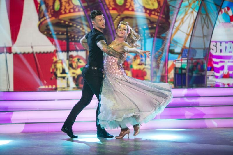 Katherine "thrilled" to keep on dancing