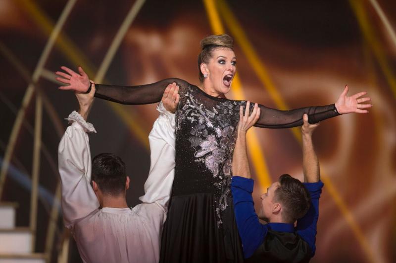 Fiery and passionate dance from Katherine