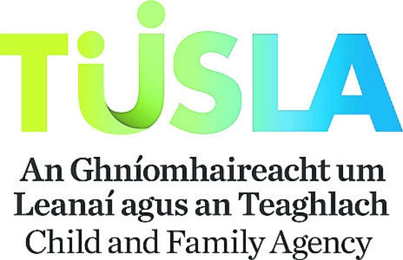 Tusla information stands in local supermarkets