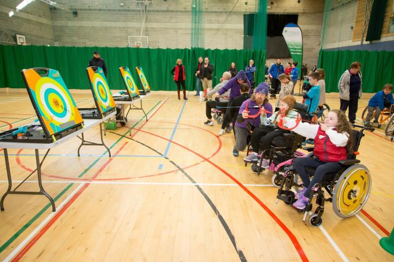 Knocknarea Arena hosts sports ability day