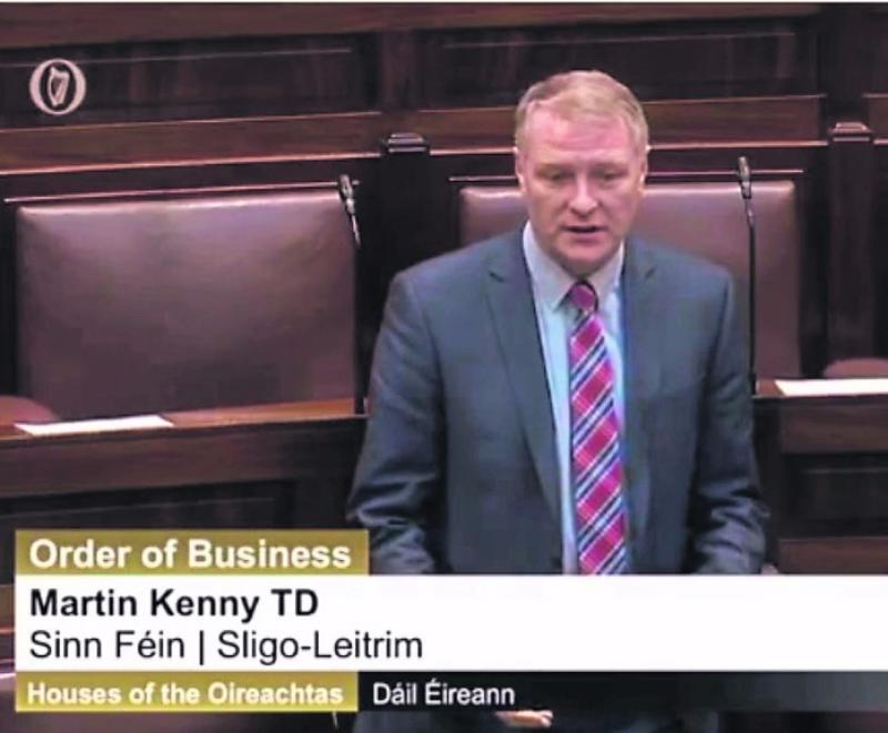Martin Kenny in the Dail