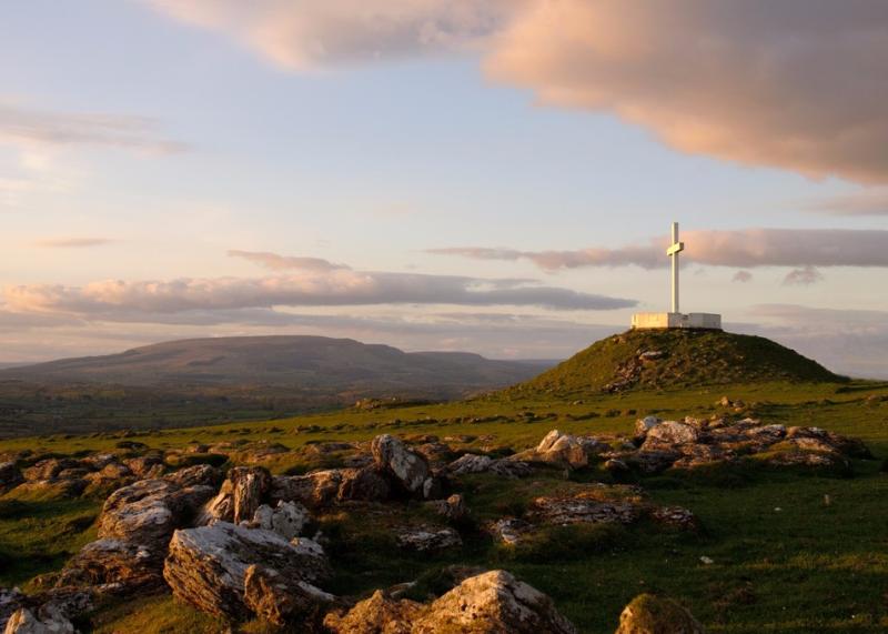 St Patrick's day hill walk in Leitrim