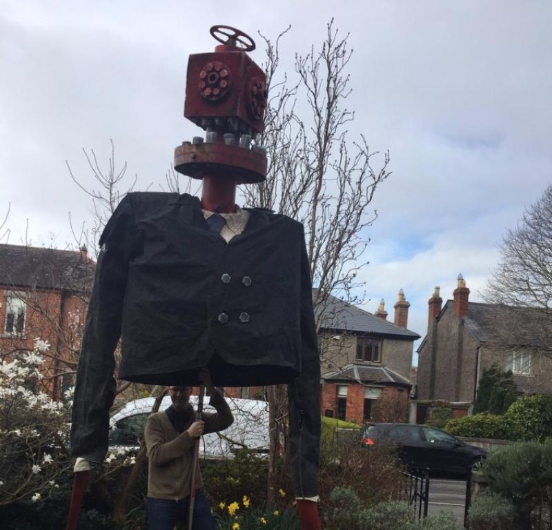 Mr Frackhead to be chased out of Ireland in Leitrim parade