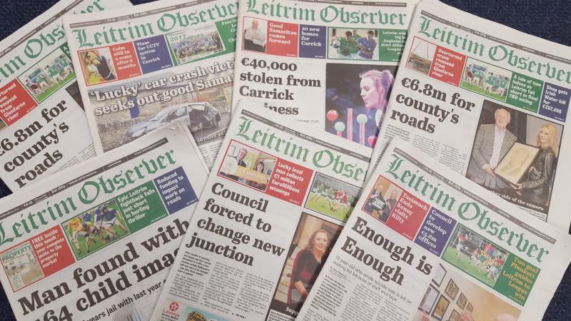 A message for Leitrim Observer readers about stories from our archive