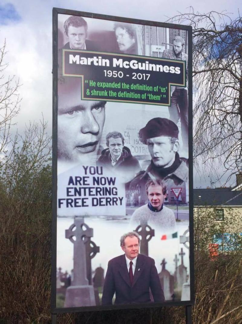New Mural in Ballinamore honours Martin McGuinness