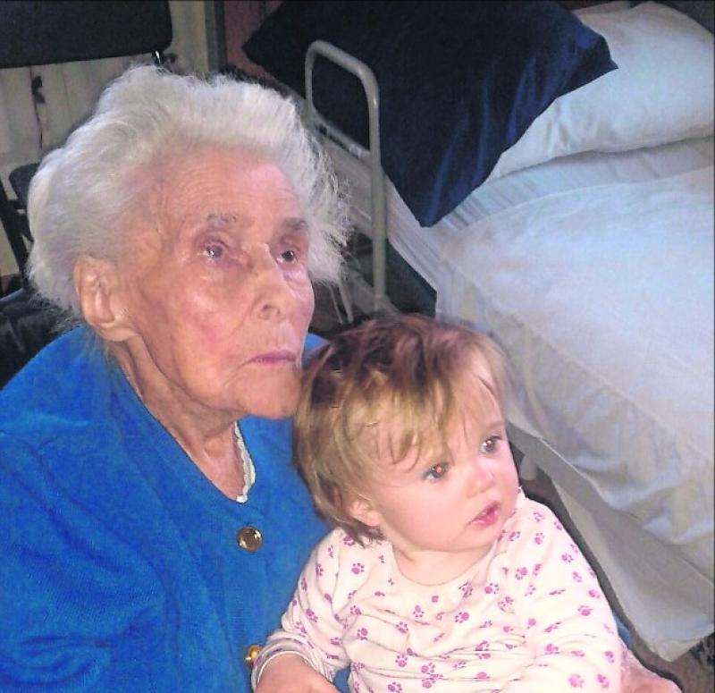 Final respects paid to Ireland's oldest person