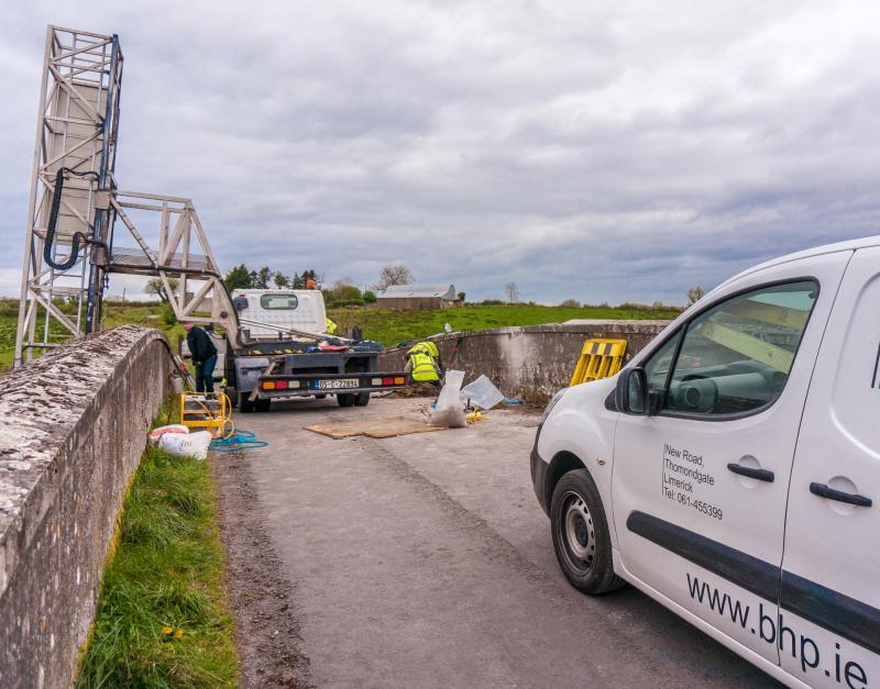 Leitrim bridge temporary closure