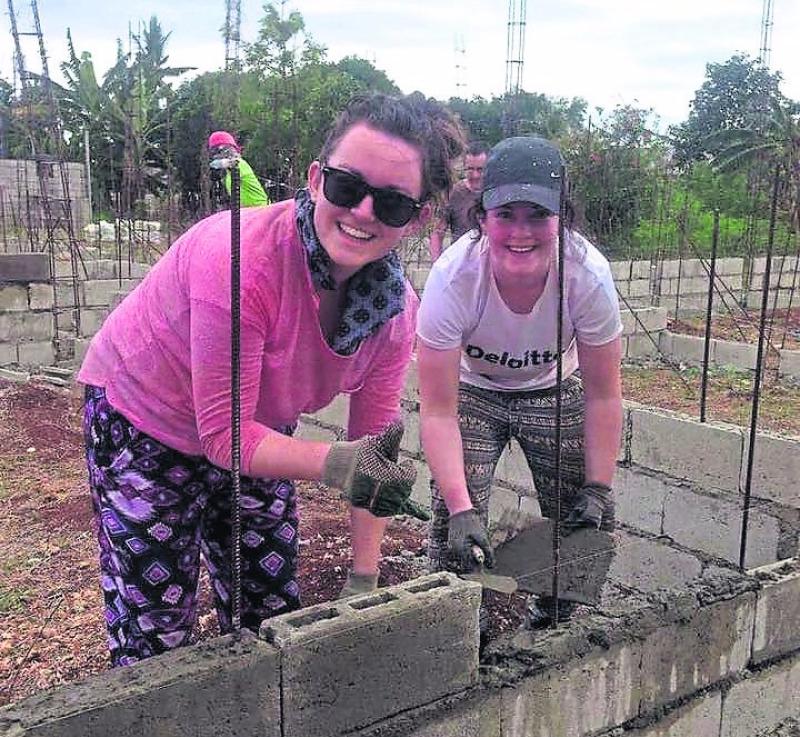 Leitrim woman helping to build homes following typhoon