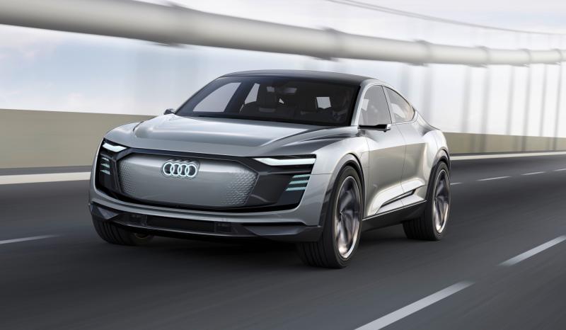 Audi unveils E-Tron sportback concept car