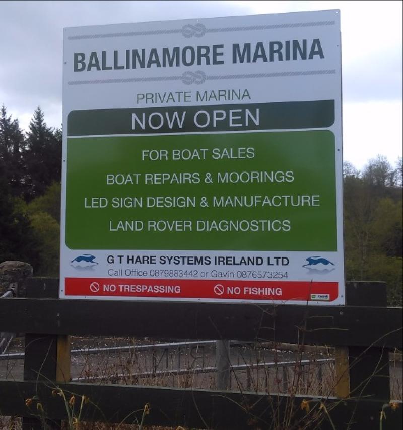Ballinamore Marina reopens 