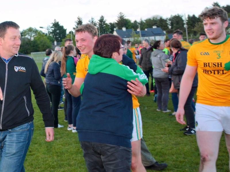 Man of the Match Keith "over the moon"
