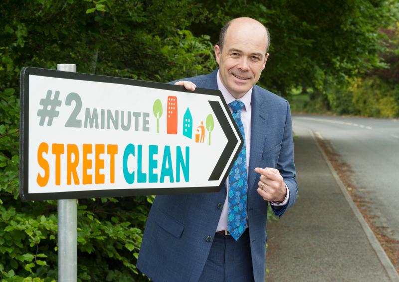 Minister Denis Naughten praises Longford National Spring Clean volunteers