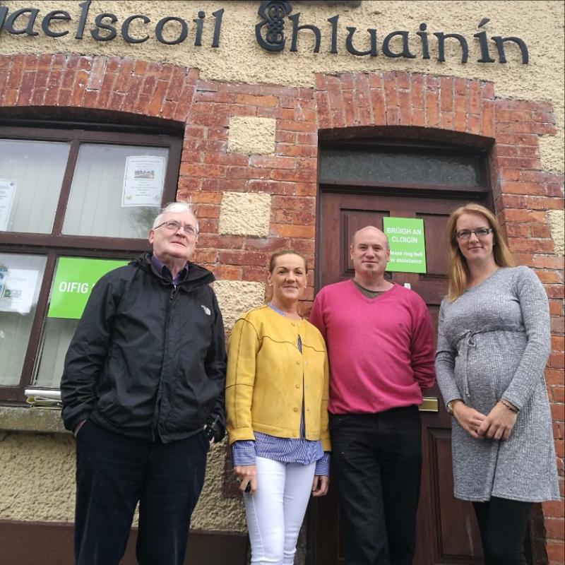 For the love of language : 10 years of Gaelscoil Chluainím